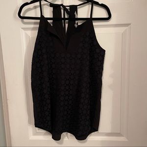 Athleta Black Halter Top Size XS